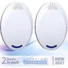2-Pack Ultrasonic Pest Repeller - Electronic Plug-In for Rodents/Insects (Mice, Rats, Bats)