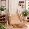 Delicate Miniature Handrail Staircase Wooden Dollhouse Stairs Mini Furniture Stair  Mini House