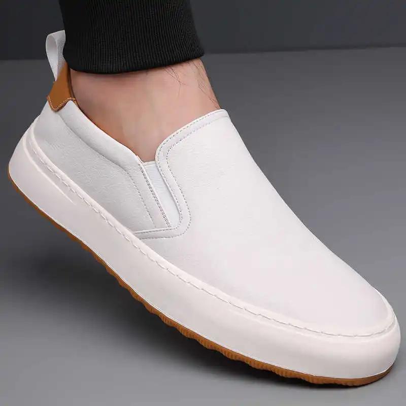 Fashion Laceless Mocasins Designer Shoes Man Loafers Kawaii Fashion Large Size Sneakers Sport Small Price Trending Cool New Fast