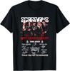 Scorpions 60. Jubiläum 1965-2025 T-Shirt, Rockband Heavy Metal Shirt