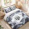 Bedding Set 1 Duvet Cover 2 Pillowcases Monaco FC Print Bedroom Home Decoration