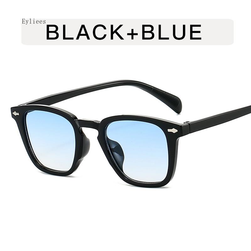 Anti Blue Light Vintage Square Glasses Women For Men Premium Brand Designer Sunglasses Prescription Rainbow Eyewear Optical Frame