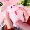 Adorable Pink Pig Tpr Toy With Memory Sand For Stress Relief