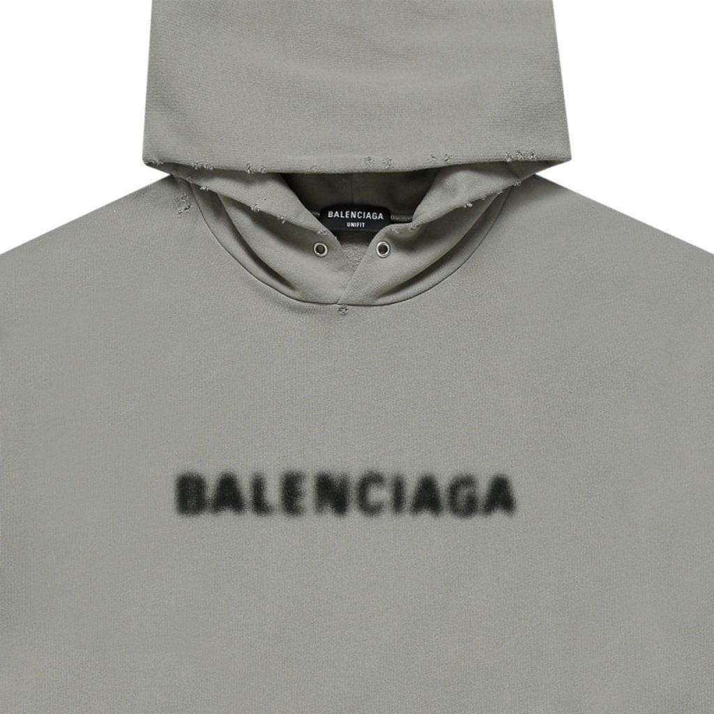 Balenciaga Blurry Logo Hoodie 661711TKVD68174