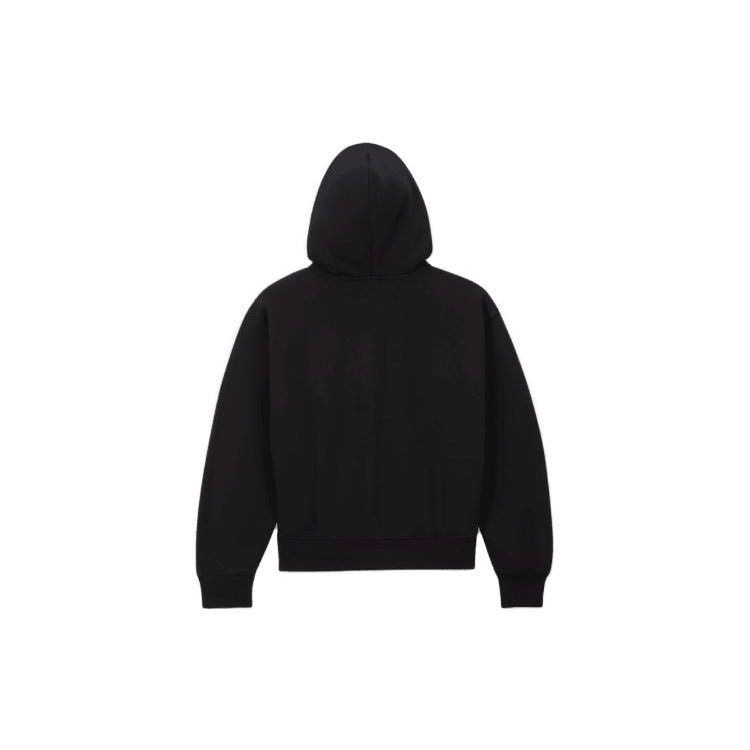 Nike X Stussy Zip Fleece Hoodie Black Unisex Tops FJ9175-010