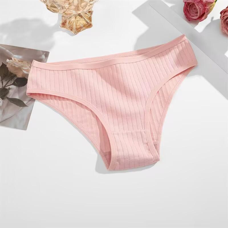 Female Panties Cotton Women Underwear Sexy Underpants Comfort Girls Briefs for Female Stripe Cotton Intimates Lingerie