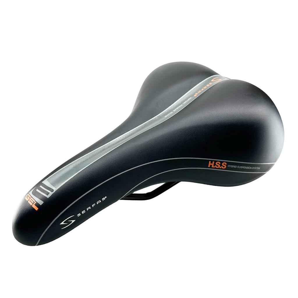 SERFAS Egel Black Saddle, 267x165mm,