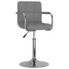 Vidaxl Dining Chair, Light Gray, Fabric Upholstered