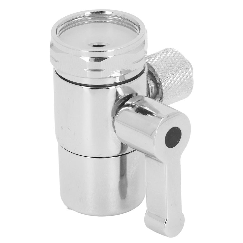 3/8-Zoll-Wasserhahn-Umstellventil, M22-Innengewinde, verdicktes Messing, Spültischarmatur-Verteiler für Bad und Küche