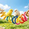 Non-slip DIY Bendable Perch for Birds Cotton String Snake Climbing Rope  Cage Enrichment