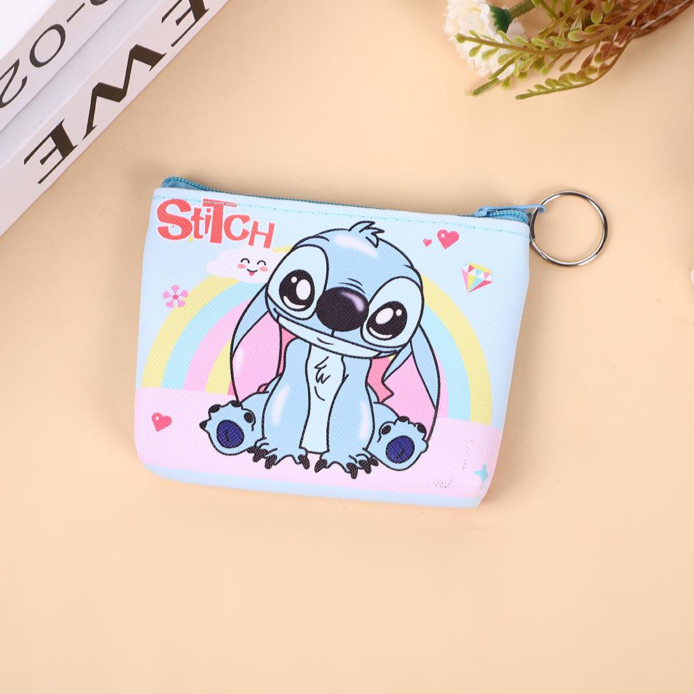 

Рюкзак в корейском стиле с мультяшным кошельком для монет Stitch - Креативный студенческий подарок