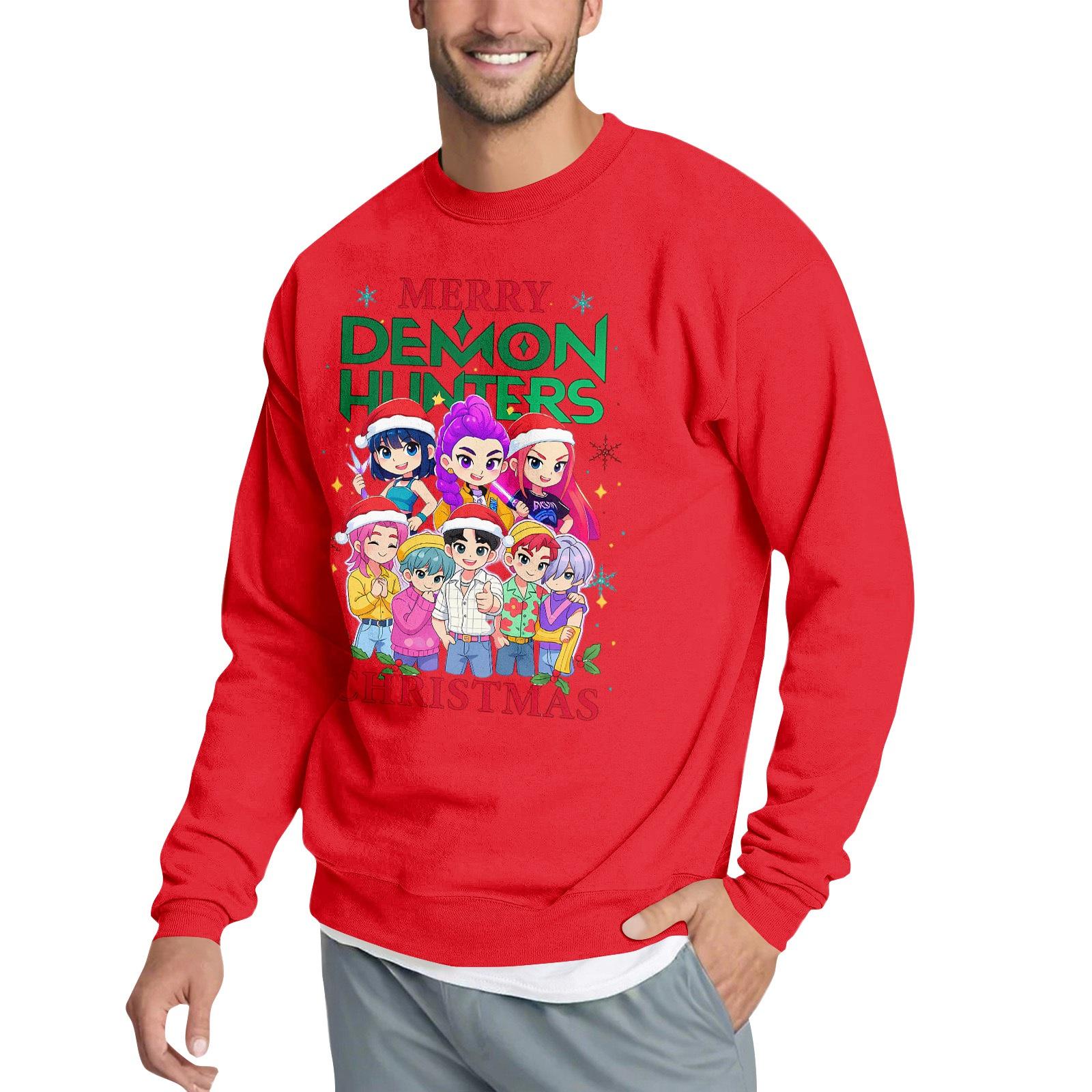 

Мужской повседневный свитшот с забавным принтом на тему кино S красный