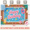 Party Backdrop Happy Birthday Birthday Photo Booth Background Front Door Decor