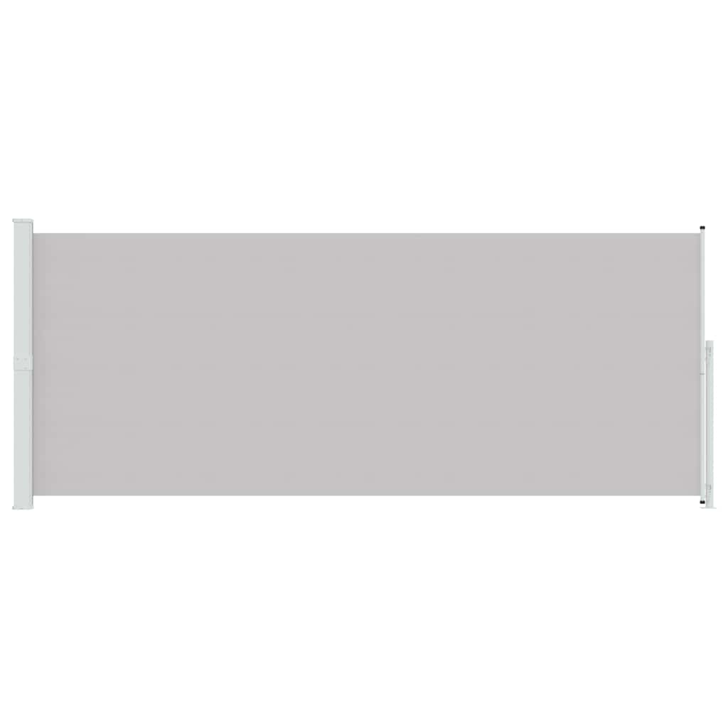 Side Awning Retractable 200x500 cm Grey