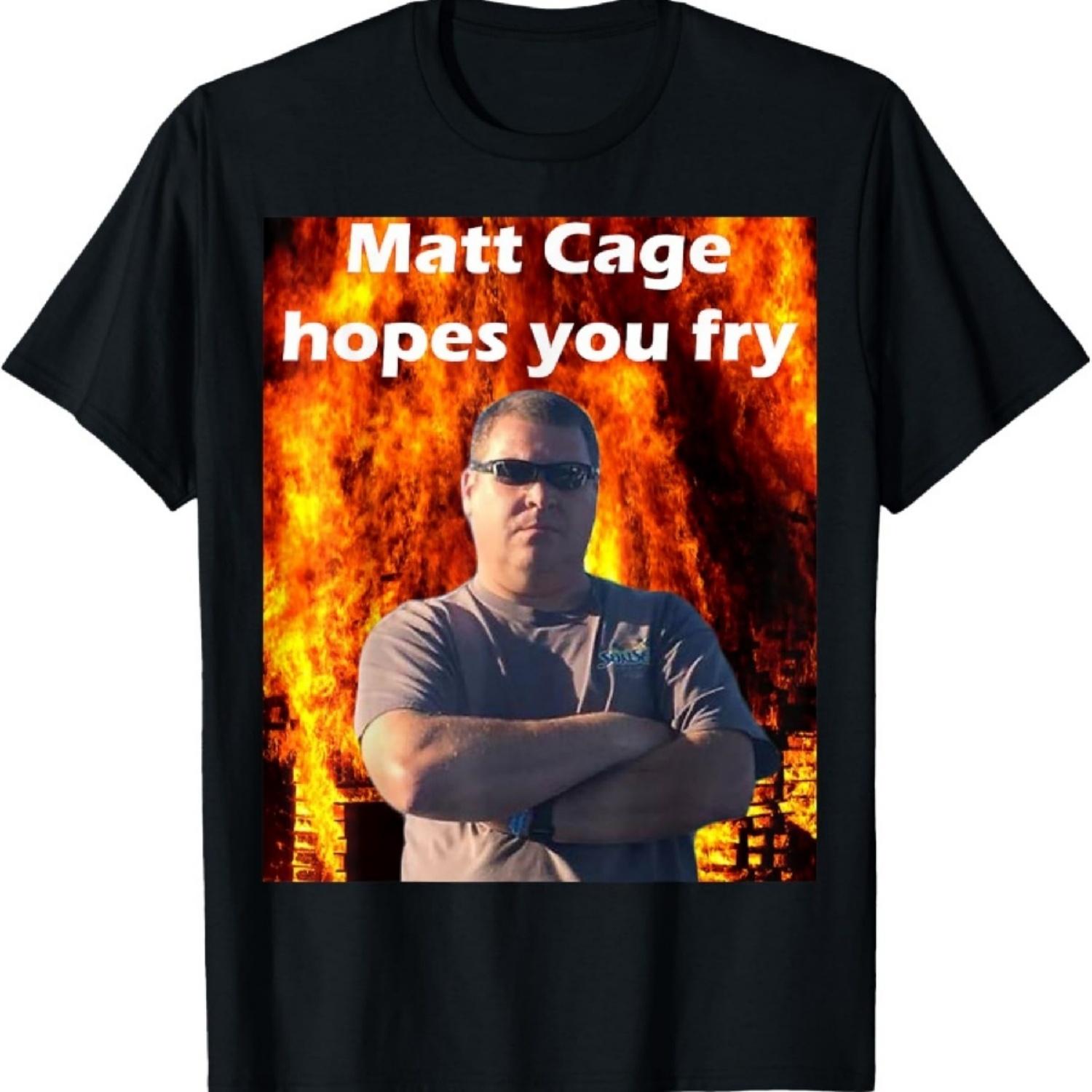 

Mens Matt Cage T-Shirt XXXXXL чорний