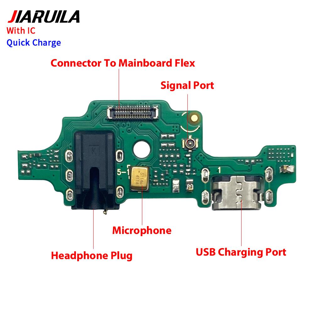 USB-Ladegerät Dock Connector Board Ladeanschluss Mikrofon Flex für Infinix Hot 9 Play Itel P17 Note 7 Lite Smart 8 X6111 Zero 1G