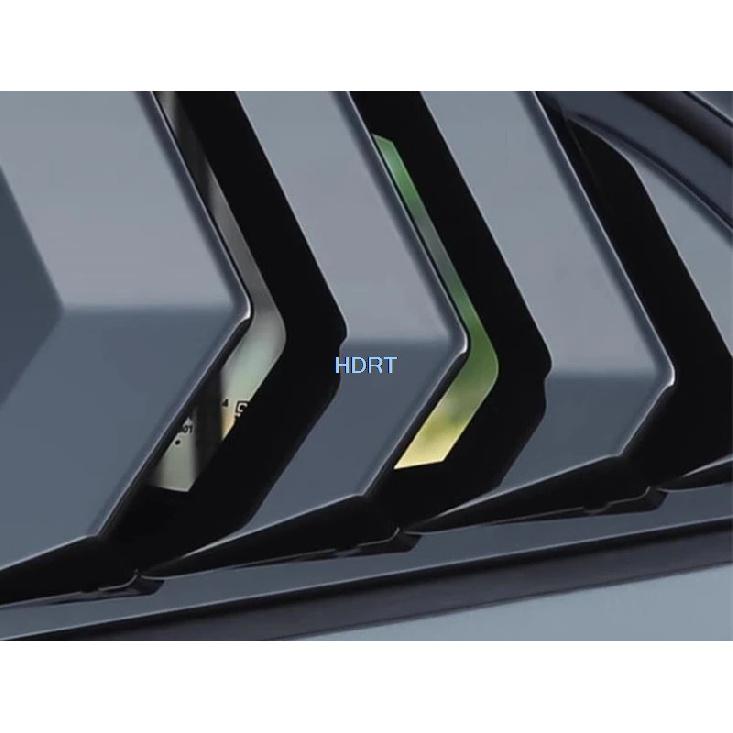 For AVATR 07 2024 + Rear Triangle Glass Window Side Blind Vent Shutter Louver Cover Trim Car Style Accessories Exterior Sticker