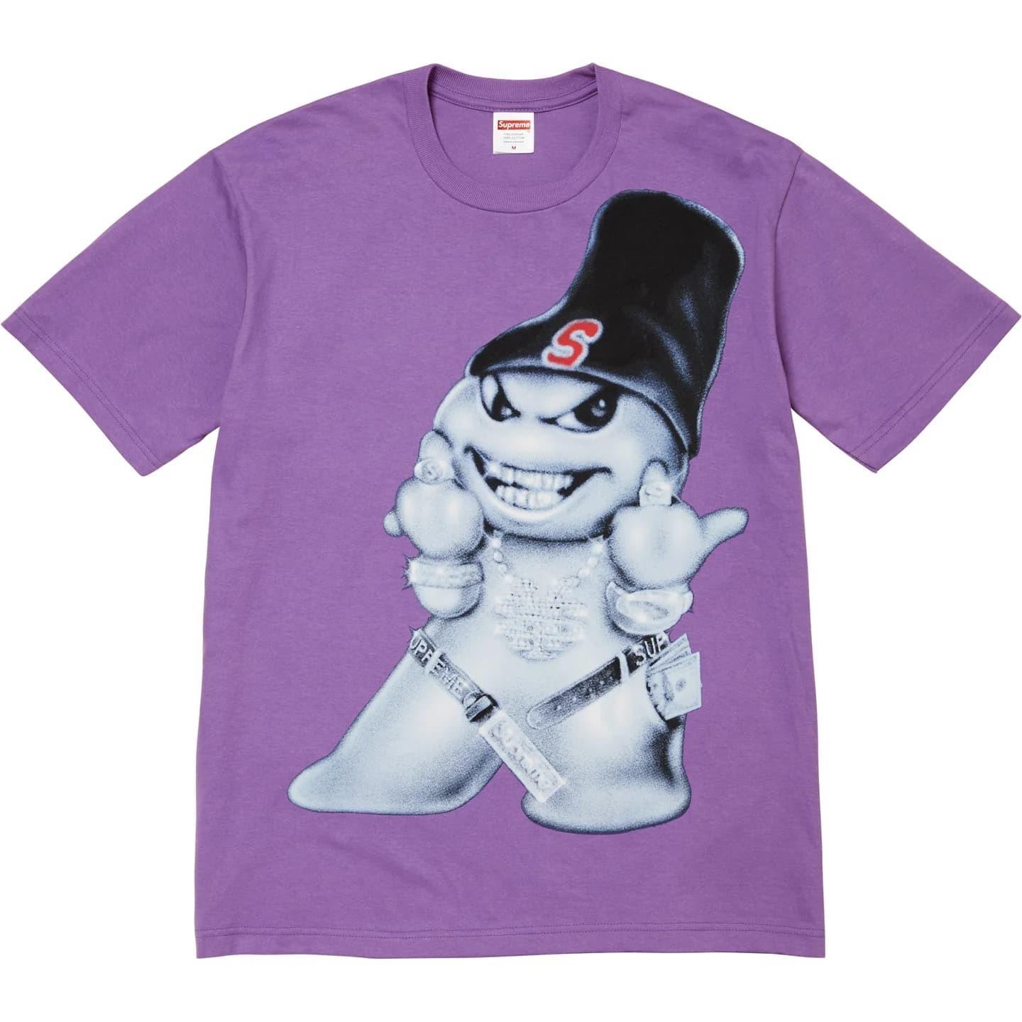Supreme Snowman Tee Purple M