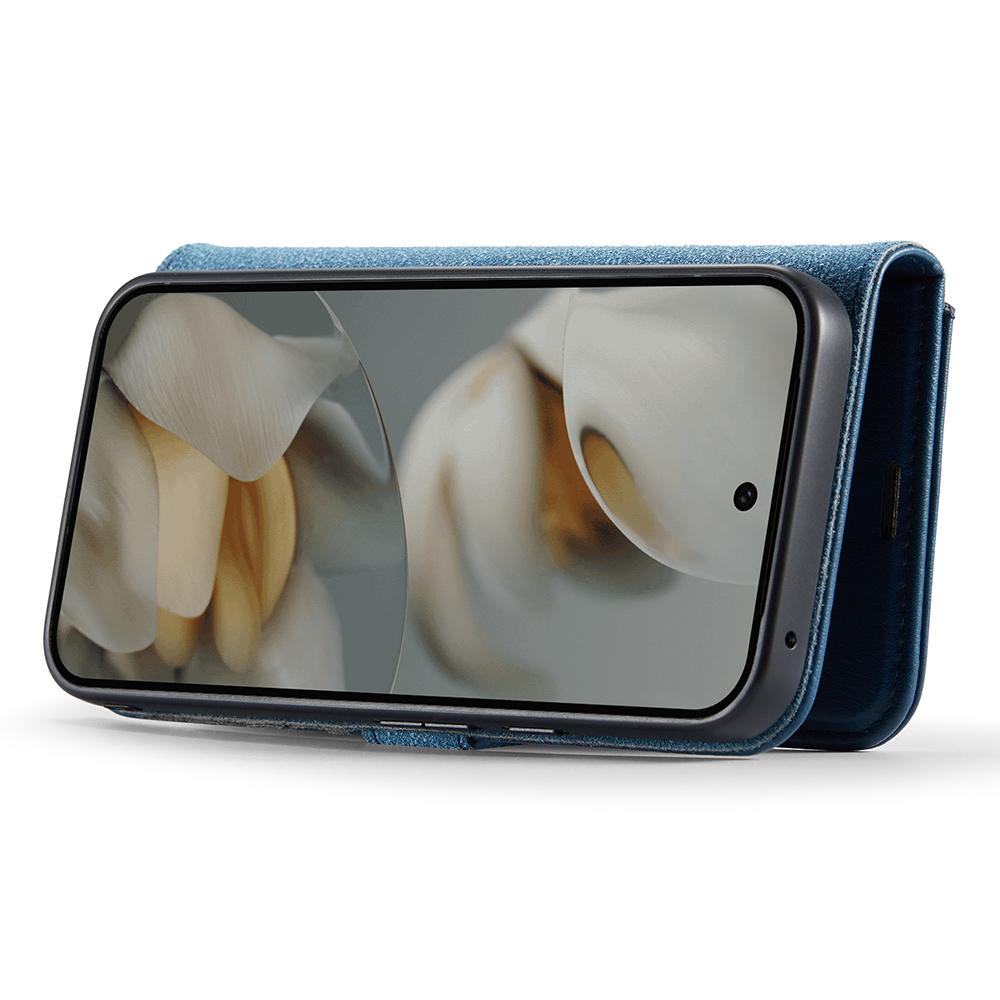 DG.MING pro Google Pixel 10 Pro/Pixel 10 Pouzdro Odnímatelný Kryt na telefon z dělené kůže