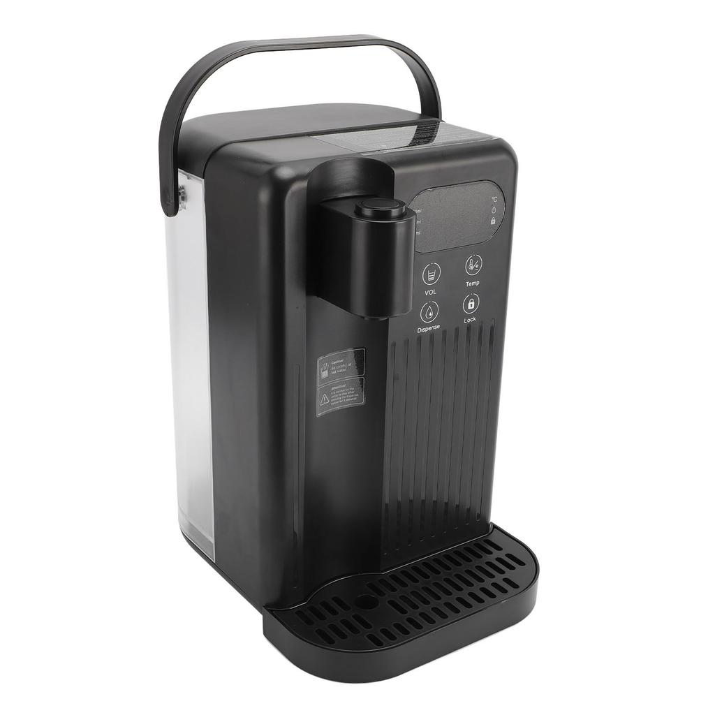 Hot Water Dispenser with Child Lock   12 Temperature Fast Hting Antislip Water Boiler Warmer for Table Top 3L