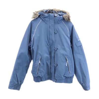 Nylon Jacket M Light Blue Outdoors Women Used