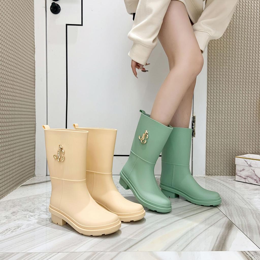 decorative rain boots