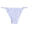 Comfortable Adjustable Pure Cotton Women's Sexy European & American Micro Thong - Everyday Brazilian Panties