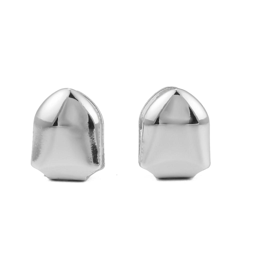 Gold-Plated Hip Hop Single Tooth Cap - Trendy Rapper Jewelry for Men