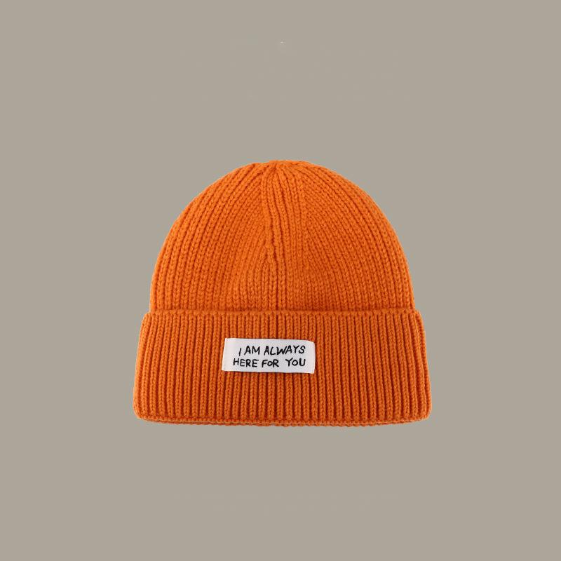 Hot Selling Blank Designer Handmade Embroidery Print Woben Label Patch Custom Knitted Beanie Hat