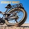OTIDA S26 4000W dual-motor electric bike, 52V 20Ah, 26-inch wide tyres, electric mountain bike, electric bike for adults120Km