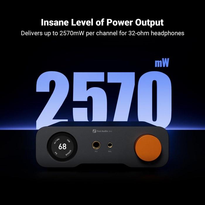 Fosi Audio ZH3 DAC Headphone Amplifier, AKM4493SEQ, XMOS XU316, PCM 768kHz, USB/Optical/Coaxial/RCA/12V Trigger, XLR/RCA/4.4mm/6.35mm, with