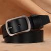 Pásky z pravé hovězí kůže 100-170 cm pro muže Vysoká kvalita Plus dlouhá pánská spona na pásek Popruh