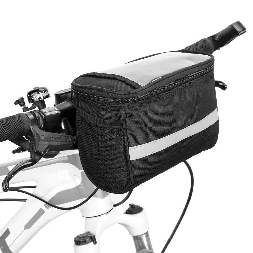 

Outdoor Pouch Rack Cycling Bags Front Tube Pannier Bike Bicycle Handlebar Bag