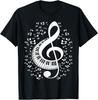 Treble Keyboard Classical Pianist Piano T-Shirt Unisex T-Shirt