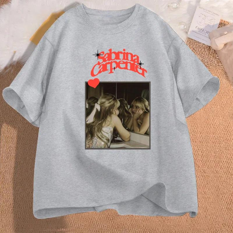 Sabrina Carpenter T Shirt Women Vintage Retro Music Tshirt Emails I Cant Send Tour Merch Tees Rock Tees Casual Cotton Clothes