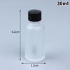 Transparent Glass Nail Polish Bottles Empty Refillable with Brush for Essential Oils and Home ManicureHot Sale