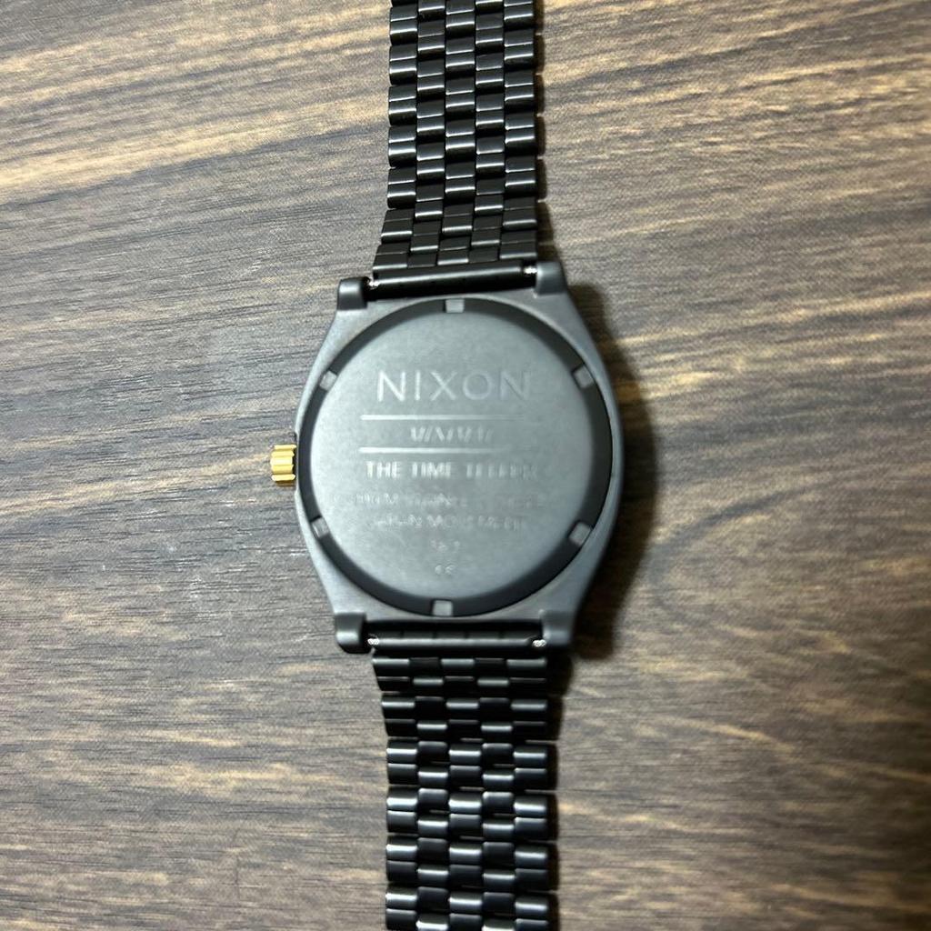 Used NIXON Analog Watch Black