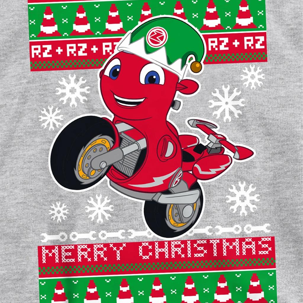 Ricky Zoom Childrens/Kids Motorbike Christmas Pullover Hoodie