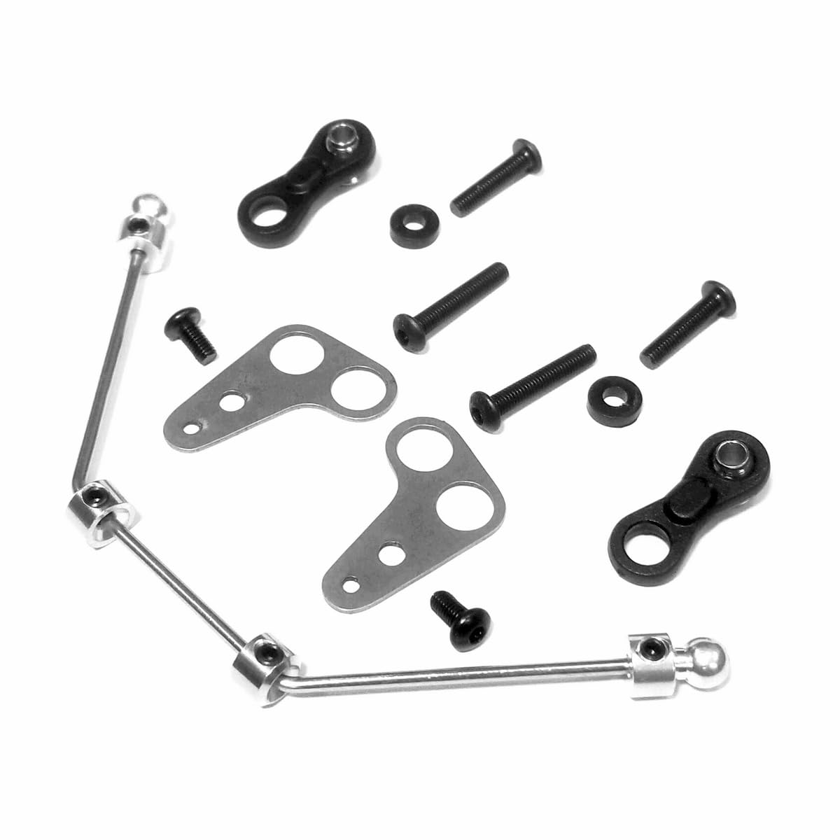 

KF RC OP Parts Rear Stabilizer Rod Set for Tamiya 1/10 BBX BB-01 Chassis