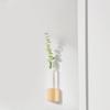Wood Test Tube Magnetic Vase for Refrigerator Hydroponic Flower Arrangement Creative Mini Planter Fridge Magnet Decors