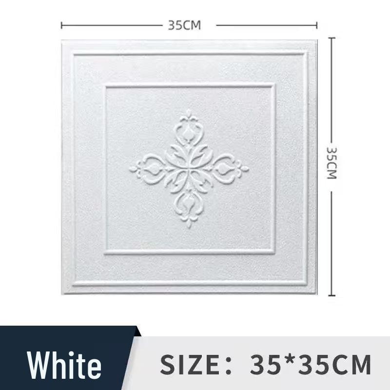 3D Waterproof Foam Wall Stickers for Ceiling and Background Decoration
