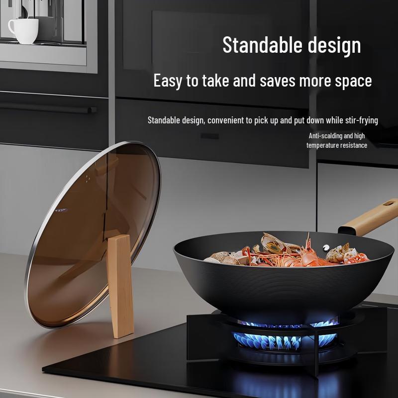 

Debolai 32cm Cast Iron Wok