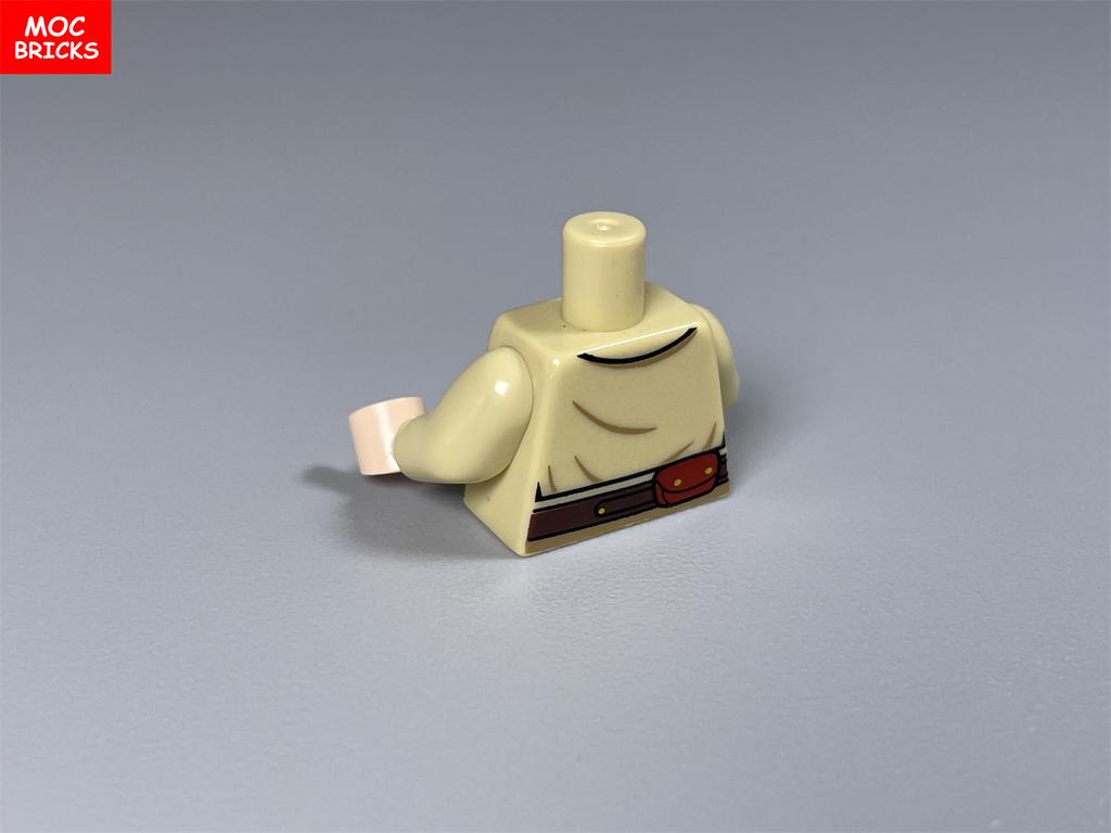 MOC Steine Prinzessin Torso Anzug Körperbekleidung Arme Hände Krieg Actionfigur Pädagogische Bausteine Zusammengebaute Spielzeuge Plastikpuppen