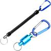 3PCS with Coiled Lanyard Fly Fishing Net Release Clip Landing Net Connector  Fly Fishing