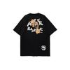 Li Ning X Aape Collaboration Badfive Basketball Series Cunning Theme Ape Head Print T-Shirt Men Tops Black AHSR747-1