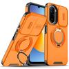 Magnetic Metal Ring Stand Armor Case For Xiaomi Redmi A7 Pro 4G Slide Push Window Lens Protection TPU Plastic Phone Cover Shell