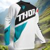 Schnelltrocknendes Langarm-Radtrikot Mountainbike Offroad-Fahren Atmungsaktives Performance-T-Shirt Herren Damen