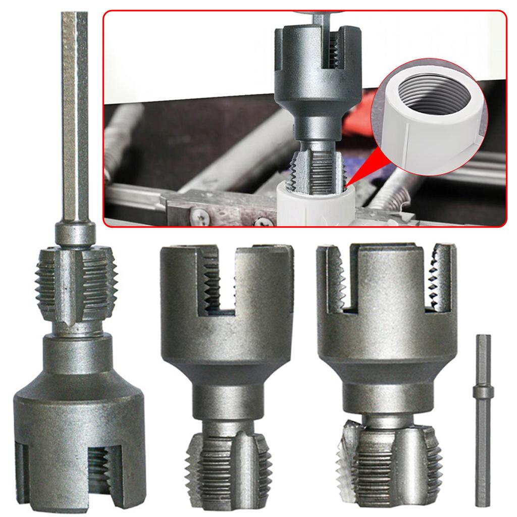 Pipe Threader Plumbing Tool Professional Pipe Internal External Thread Opener For Water Pipes