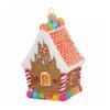 Yousheng Gingerbread House Christmas Decoration Resin Gingerbread Christmas Tree Hanging Ornaments for Tree Holiday Party Home Decor