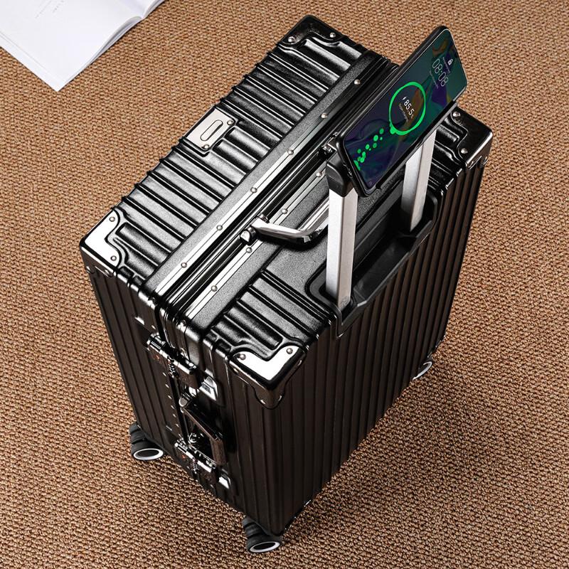 Li Shen Aluminum Frame Carry-on Suitcase